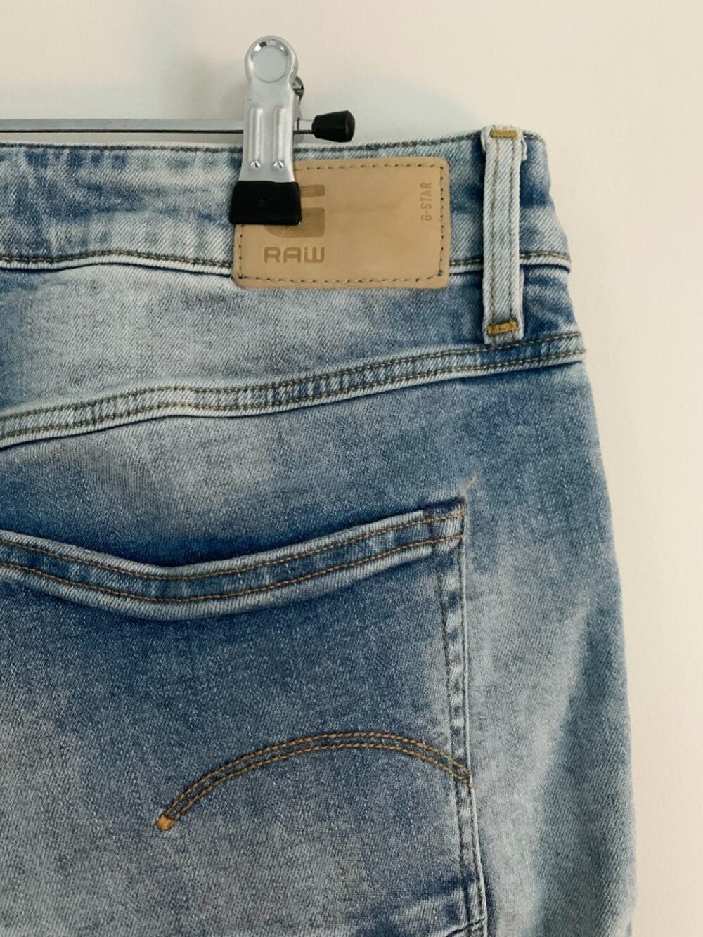 G-Star RAW Kate Boyfriend Jeans Mid-Rise Medium Wash Denim Pants 30/30 - Picture 6 of 9